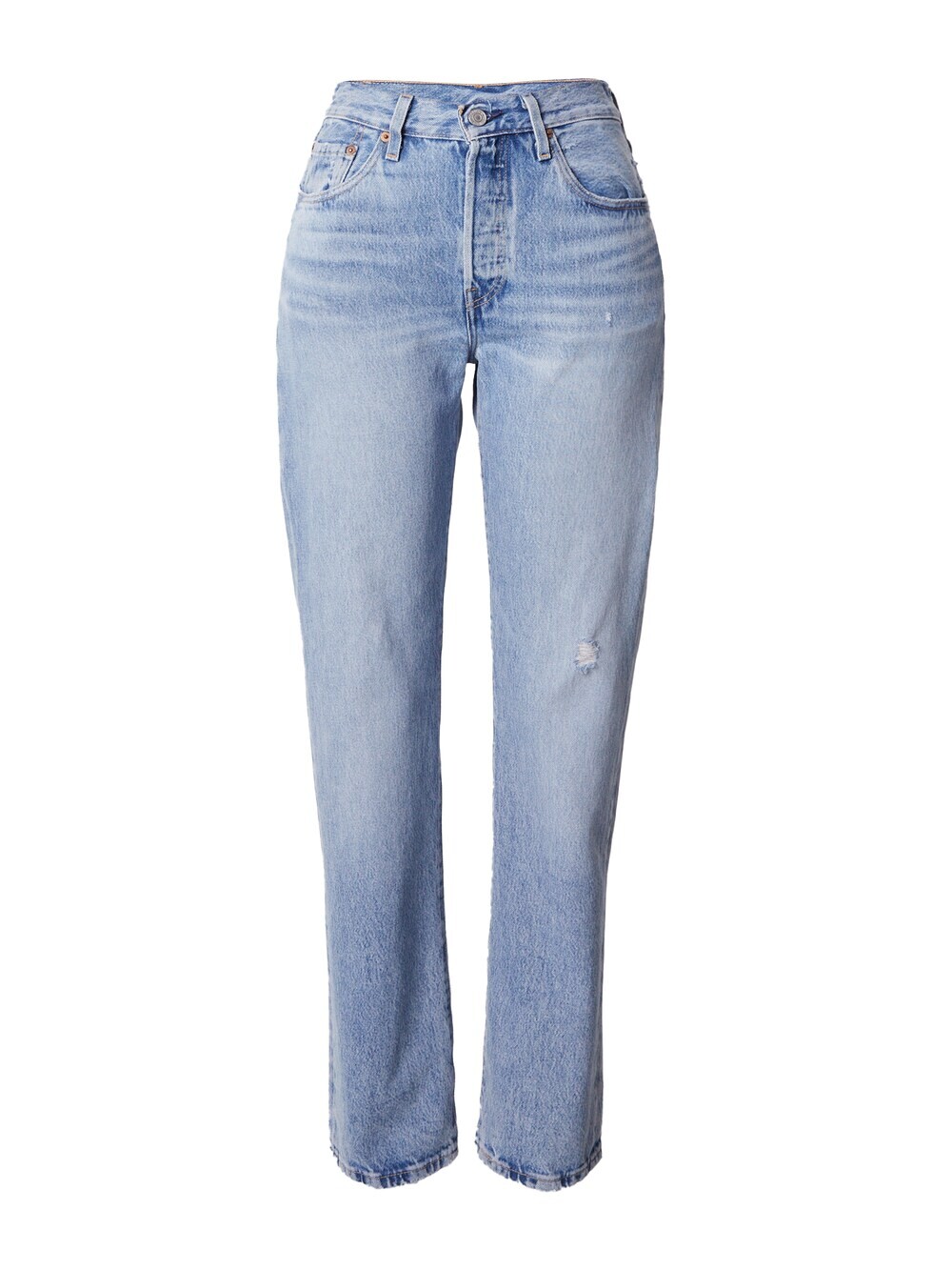 

Зауженные джинсы LEVIS 501, светло-синий