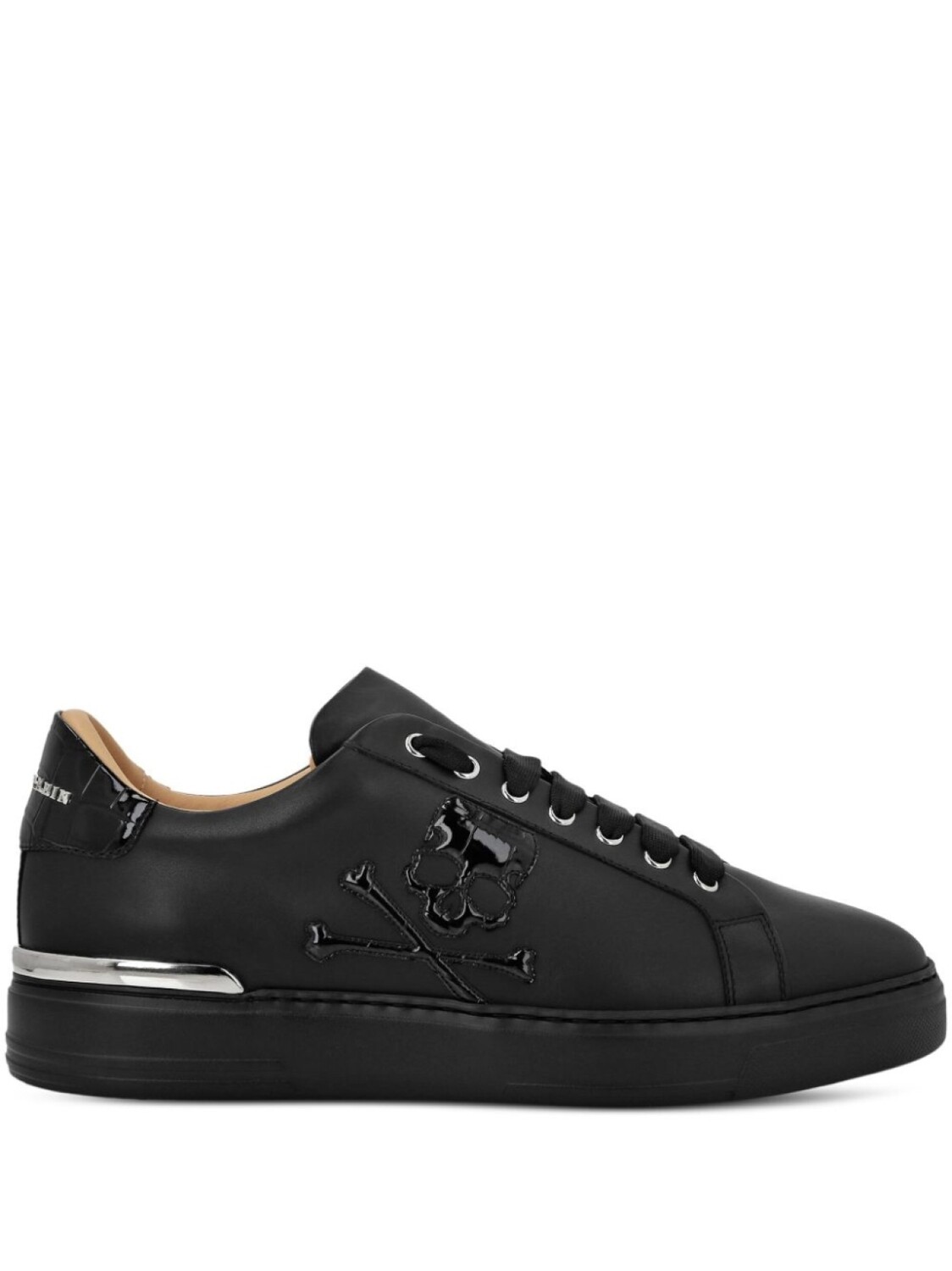 

Кроссовки Philipp Plein Skull&Bones, черный