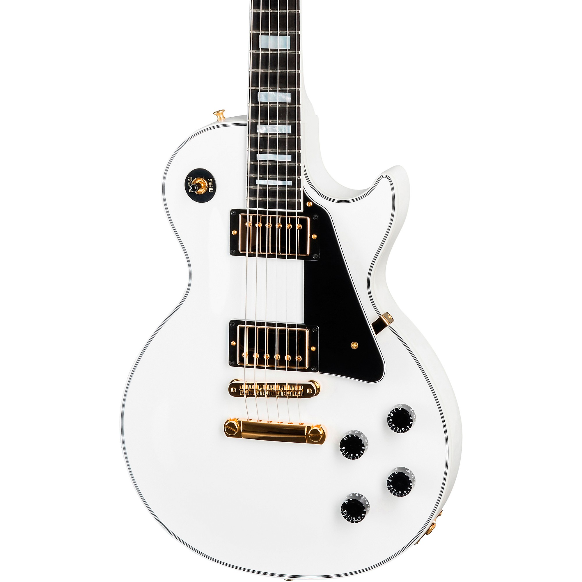 Электрогитара Gibson Custom Les Paul Custom Alpine White