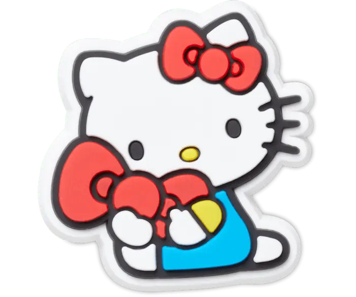 

Джиббитсы Sitting Hello Kitty Crocs