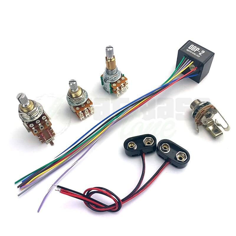

Басс гитара Aguilar OBP-2 Custom 2 Band Bass Preamp Kit for 2 Pickup - 3 Knob Configuration