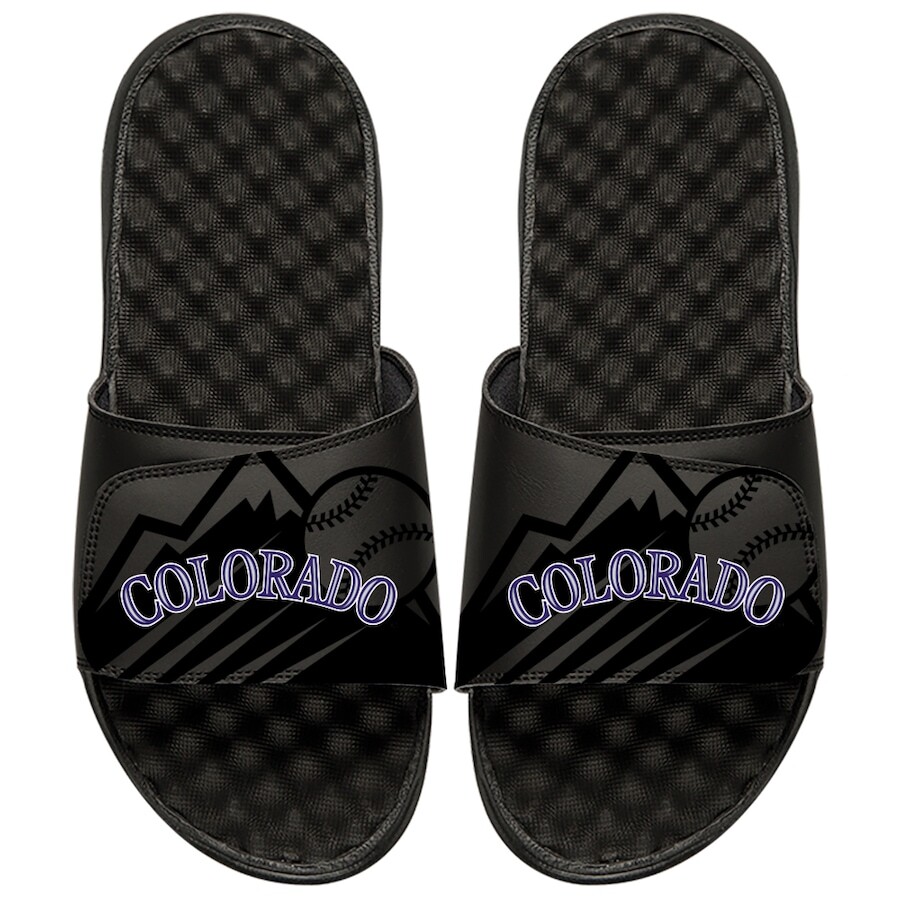 

Шлепанцы ISlide Colorado Rockies, черный