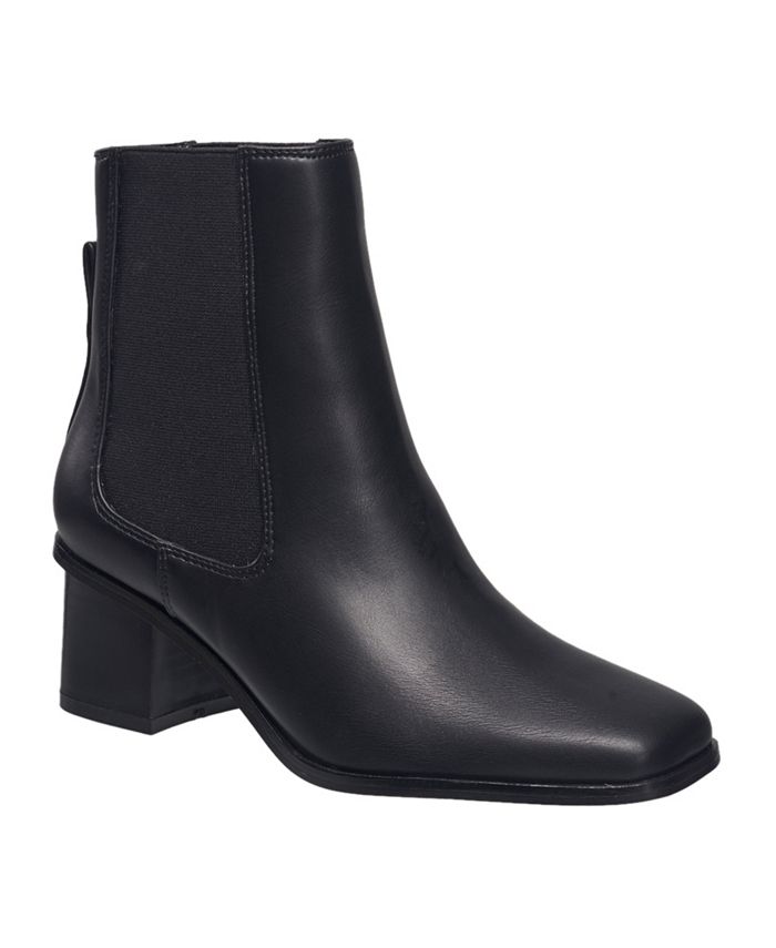 Женские узкие ботинки до икры на молнии Chrissy French Connection, черный ботинки челси на блочном каблуке tamaris коричневый