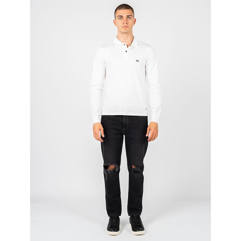 

Поло с длинным рукавом Tommy Hilfiger, белый