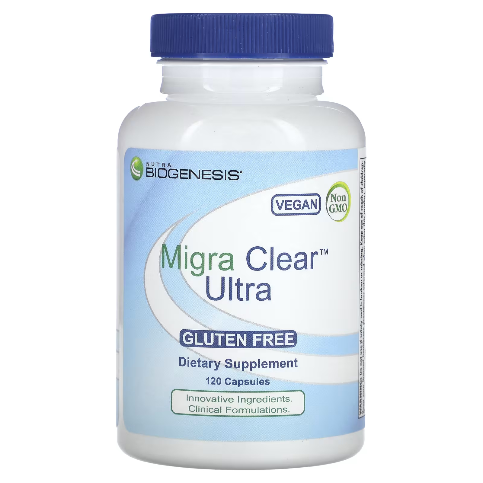 Пищевая добавка Nutra BioGenesis Migra Clear Ultra, 120 капсул фотографии