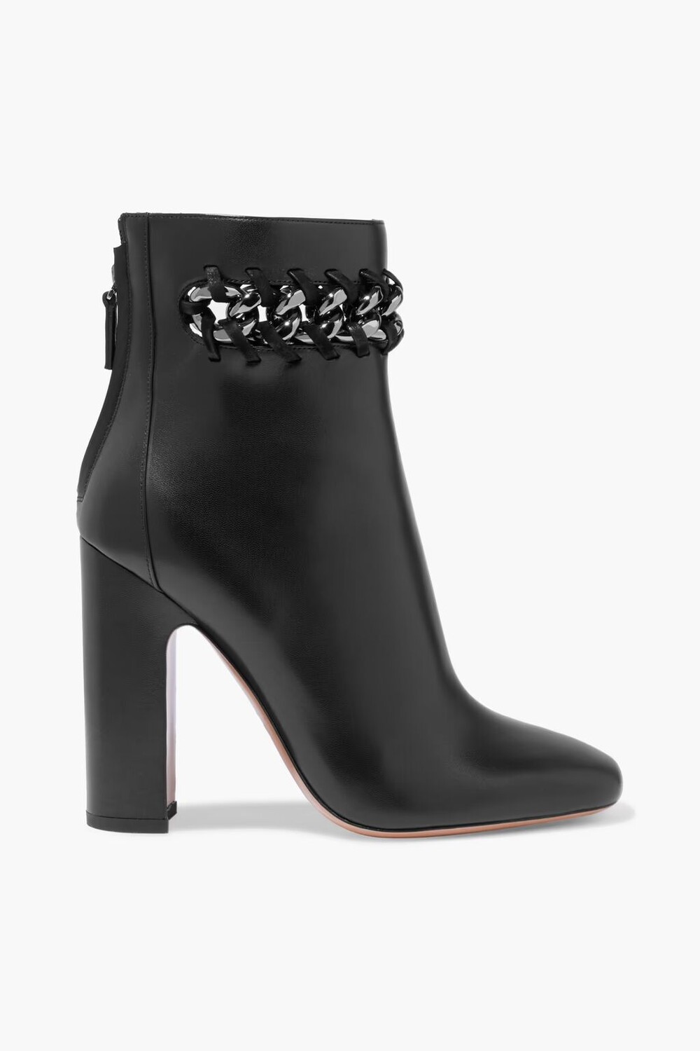 

Кожаные ботильоны Rolo с цепочкой Valentino Garavani, черный
