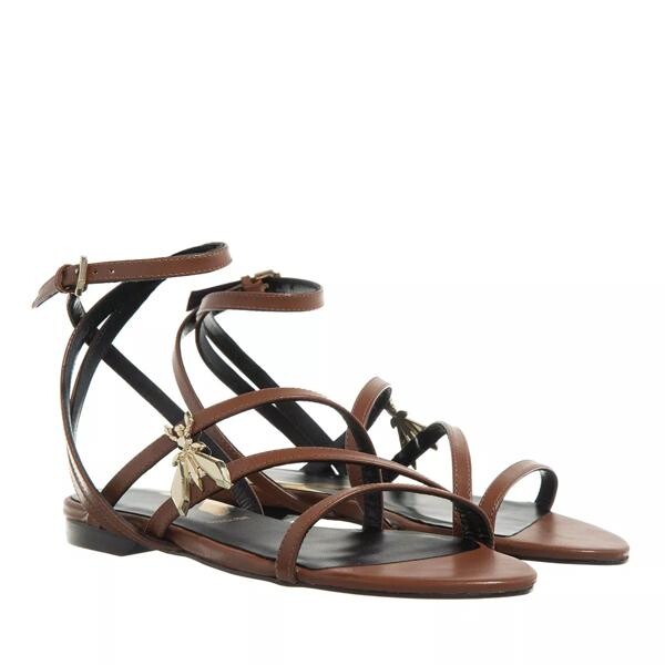 

Сандалии sandalo flat new cuoio Patrizia Pepe, коричневый