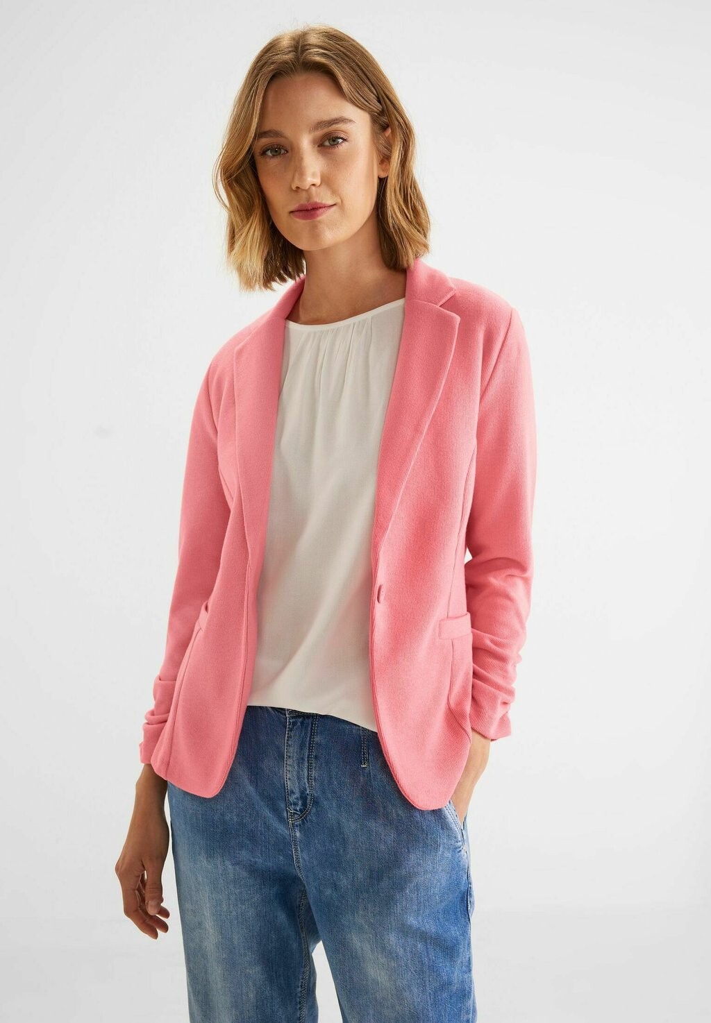 

Блейзер Mit Raffungen Street One, цвет rosa