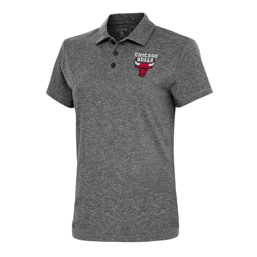 

Поло с коротким рукавом Antigua Chicago Bulls, черный