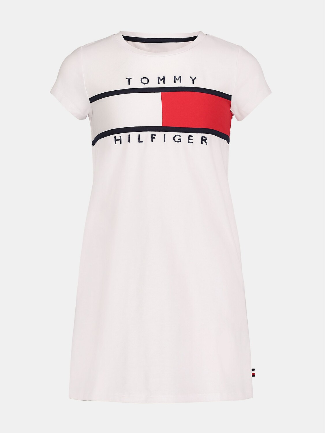 

Детское платье-футболка с флагом Tommy Hilfiger