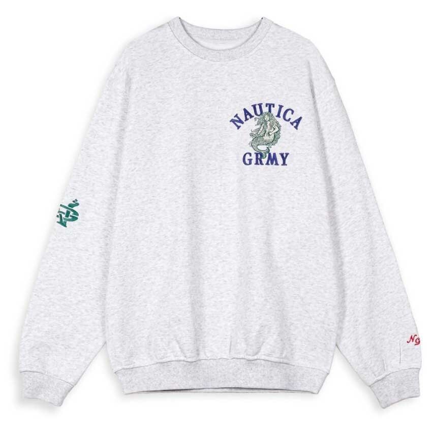 

Толстовка Grimey Mighty Harmonist Nautica Vintage, серый