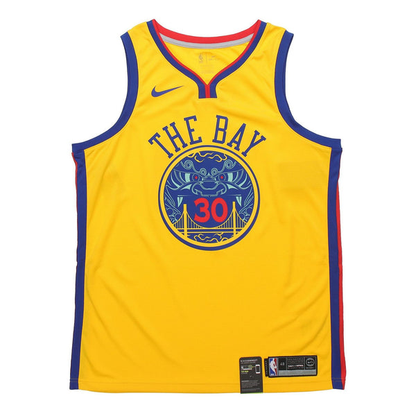 Майка Nike NBA 30 golden state warriors stephen curry Jersey Yellow, желтый 2021 men american basketbal jersey golden state stephen curry t shirt