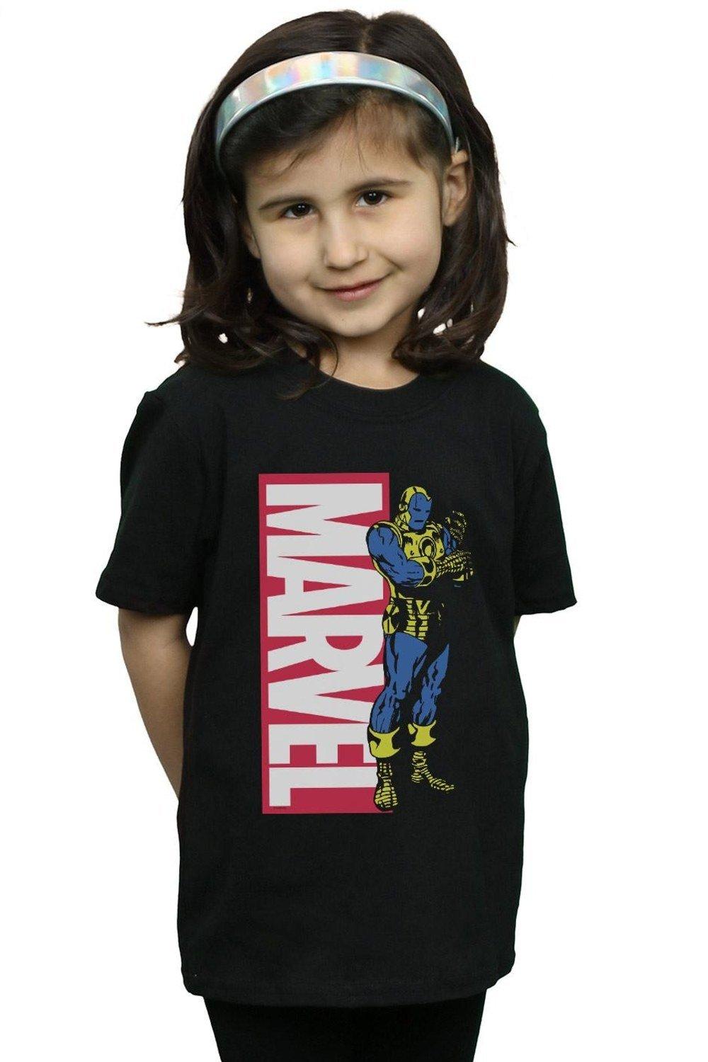 цена Хлопковая футболка Iron Man Pop Profile Marvel, черный
