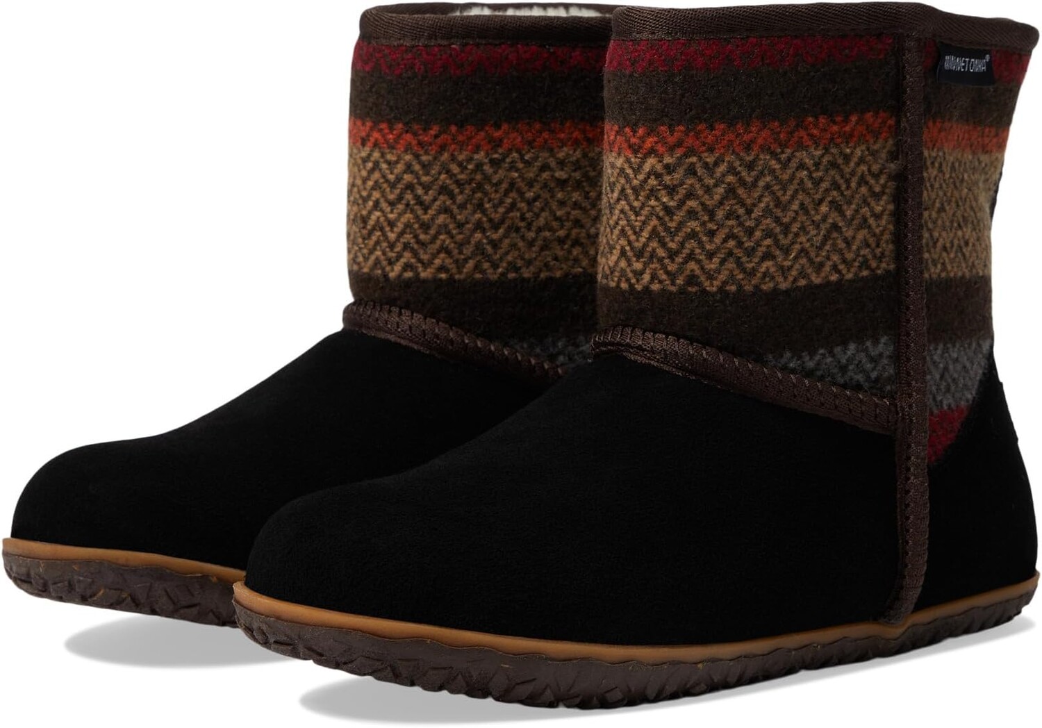 

Тапочки Tali Minnetonka, цвет Black Multi