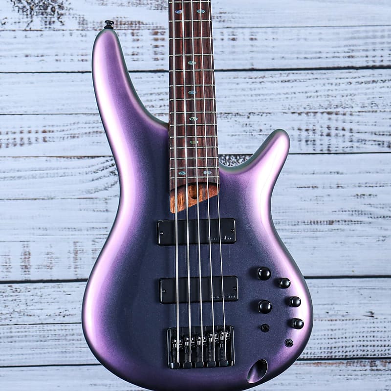 цена Басс гитара Ibanez SR505EBAB Electric Bass | Black Aurora Burst Gloss