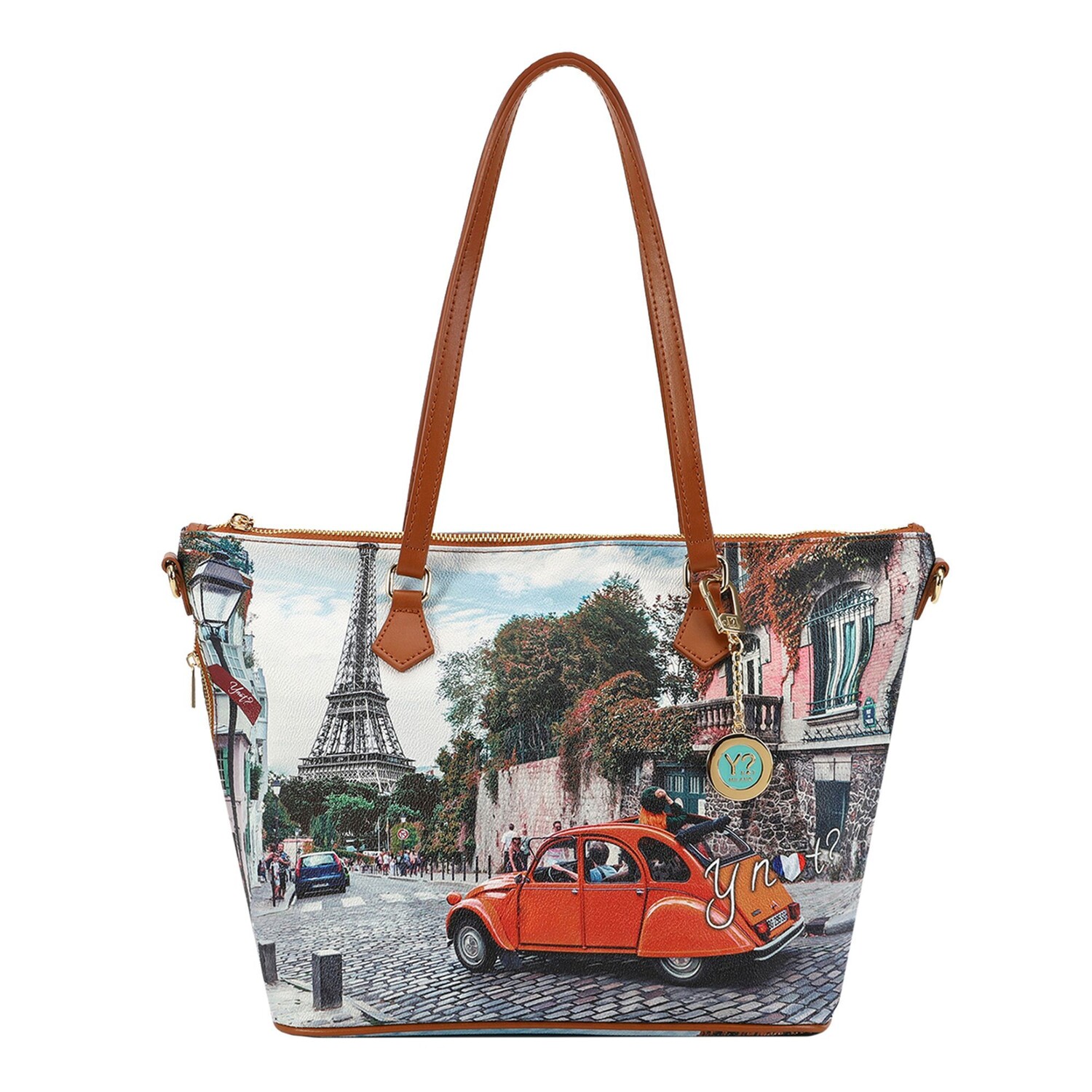 

Сумка шоппер Y Not Yesbag Tasche 41см, цвет c'est la vie
