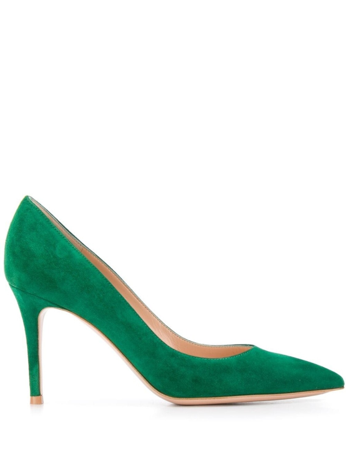 

Gianvito Rossi туфли-лодочки с заостренным носком, зеленый
