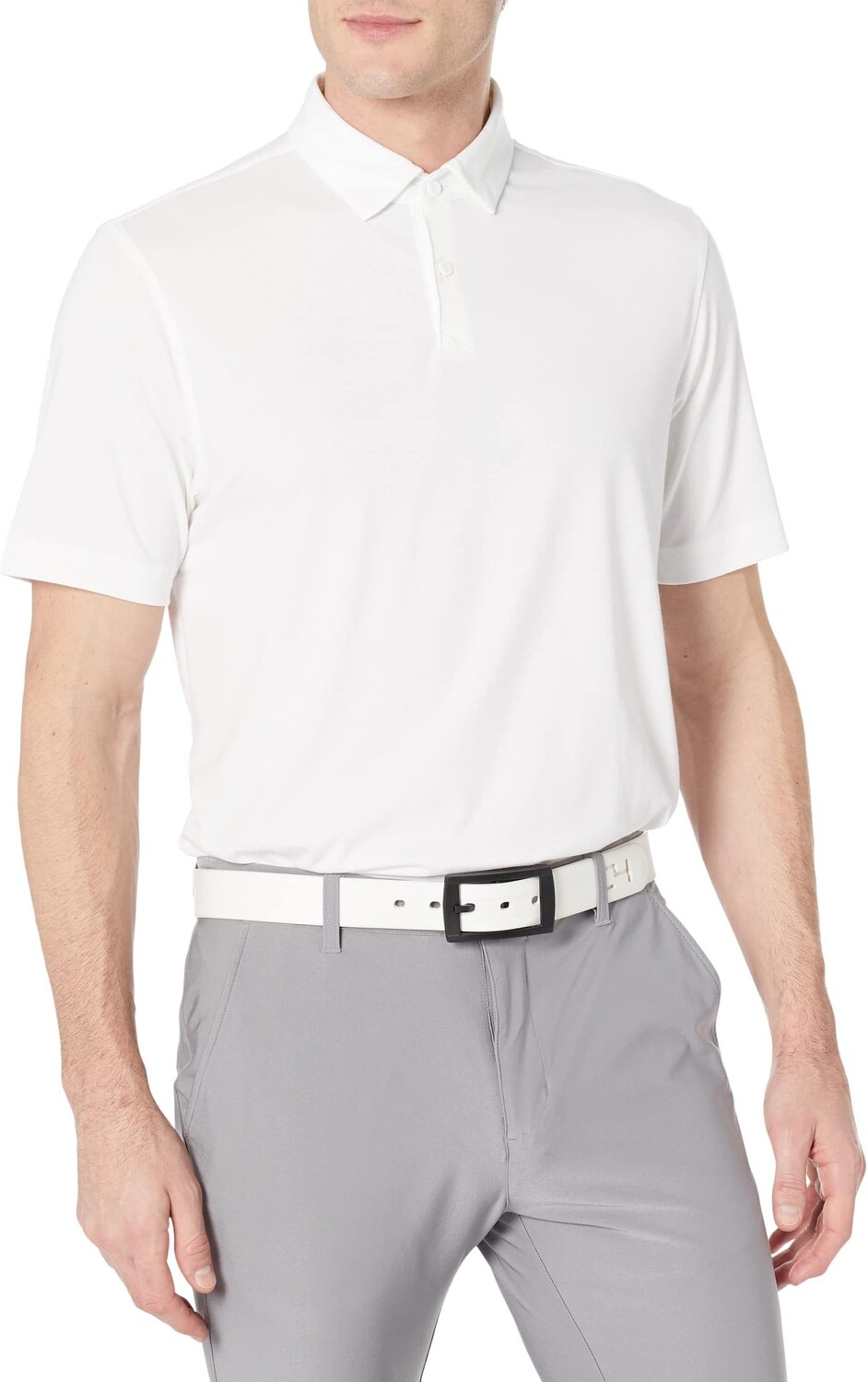 

Поло Adidas Go-To Polo, цвет White Melange