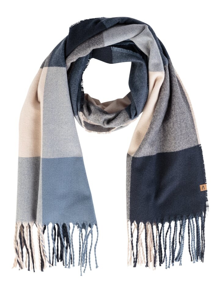 

Шарф Camel Active Feiner Web, цвет sand-blau