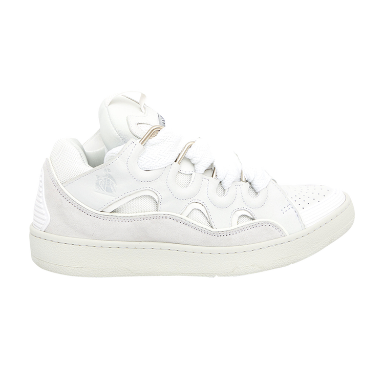 Кроссовки Lanvin Curb Sneakers 'White', белый wfbkk 21ss ln women s leather curb sneakers wfmd489