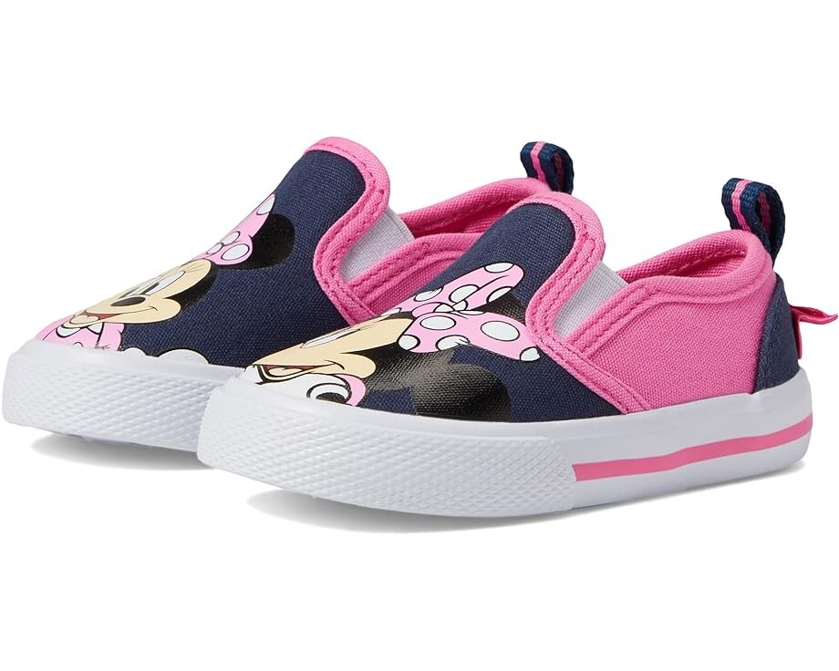 

Кроссовки Josmo Minnie Slip-On Sneaker, цвет Navy/Fuchsia