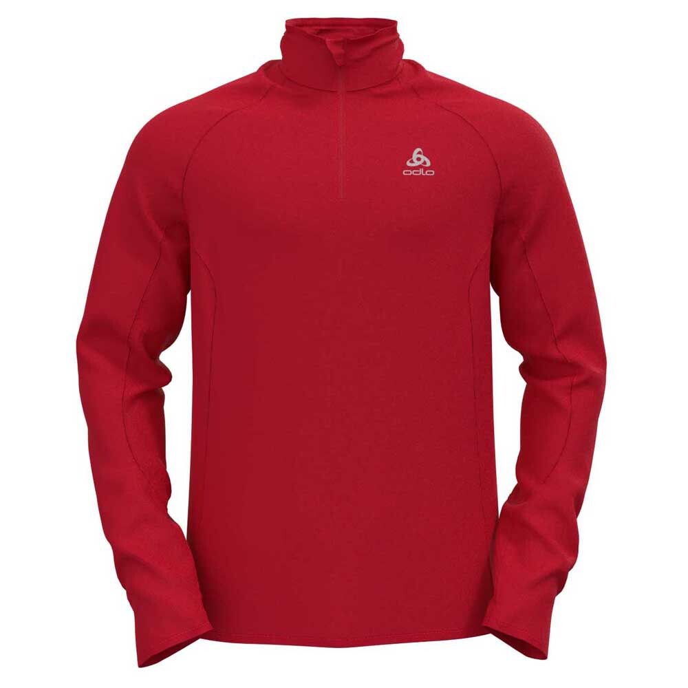 

Толстовка на молнии Odlo Berra Light 1/2 Zip, красный