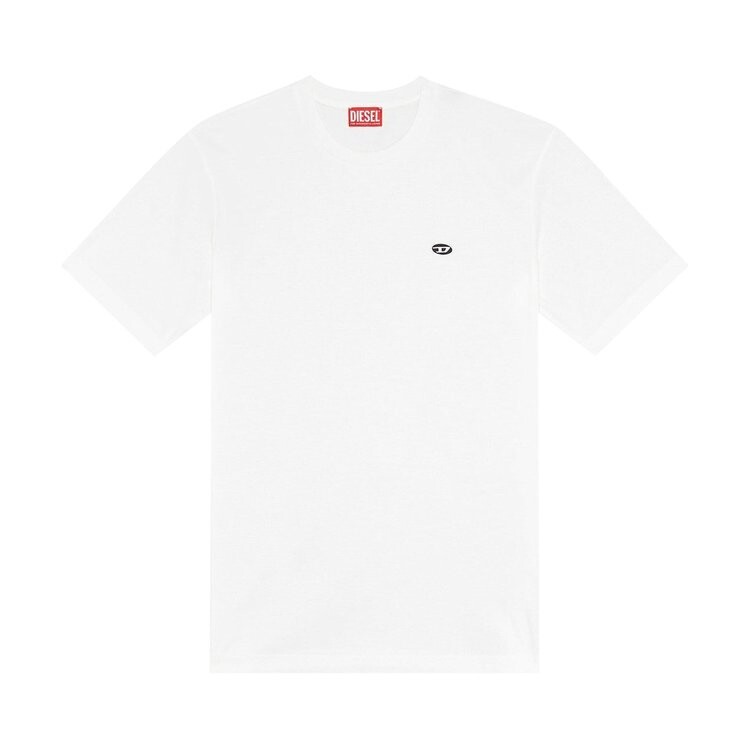

Футболка Diesel Oval Patch 'White', белый