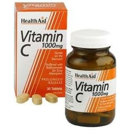 Healthaid Витамин C 1000 мг S/R веганские таблетки, Health Aid