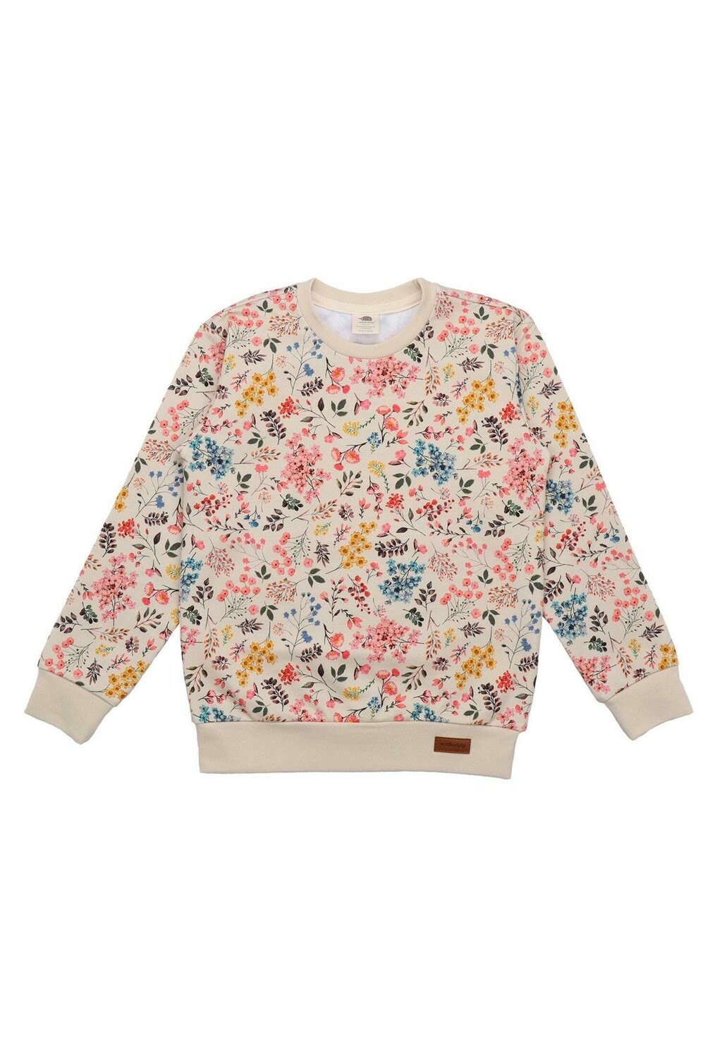 Толстовка MINI FLOWERS Walkiddy, цвет beige