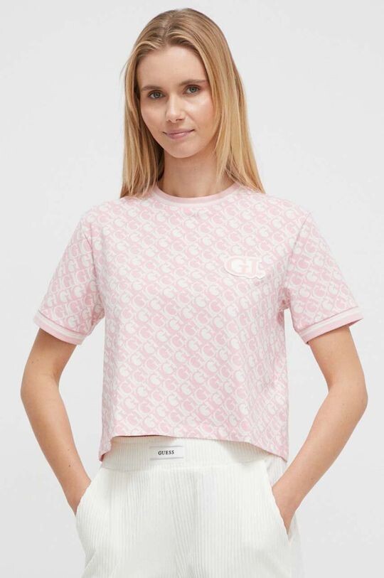 

Футболки Guess, розовый