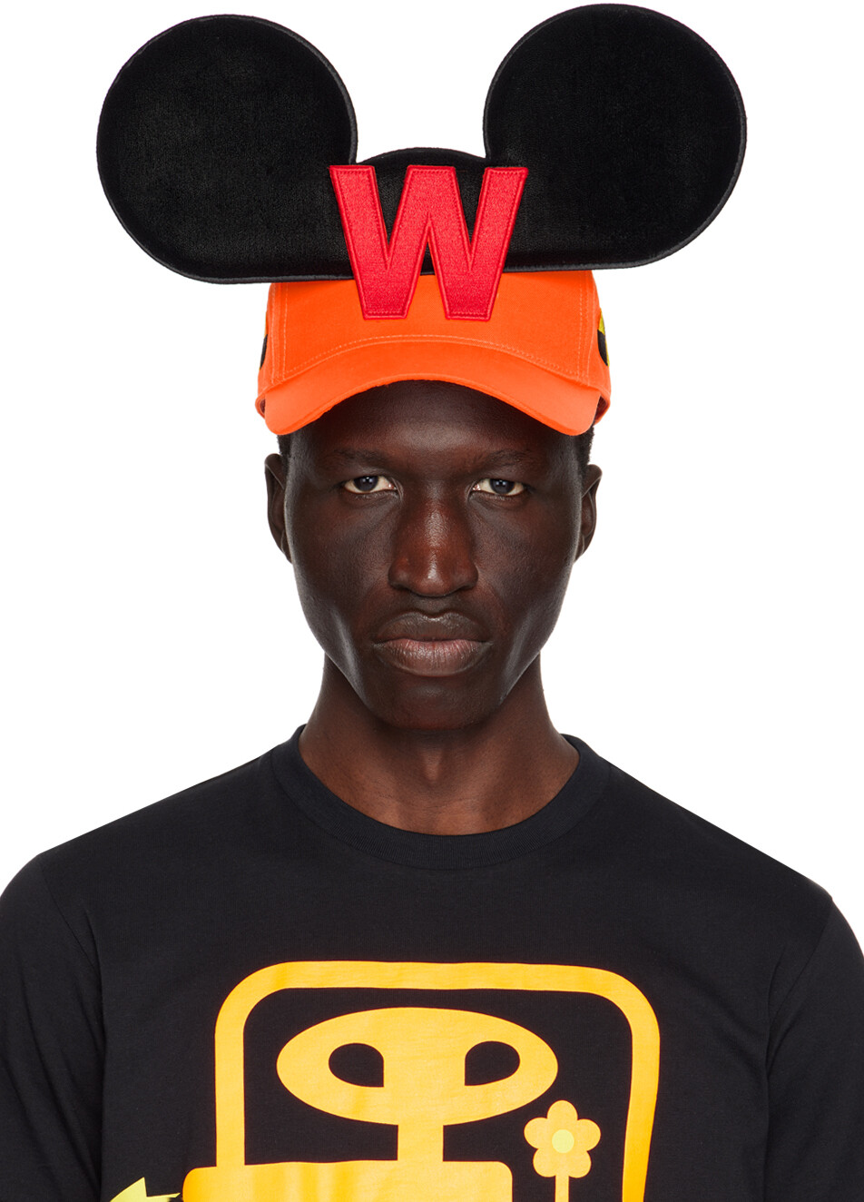 

Оранжевая кепка для мыши Walter Van Beirendonck