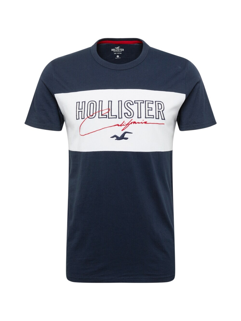 

Футболка Hollister, темно-синий
