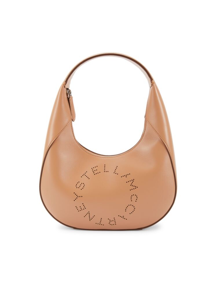 

Сумка-хобо из веганской кожи Linea с логотипом Stella Mccartney, цвет Camel