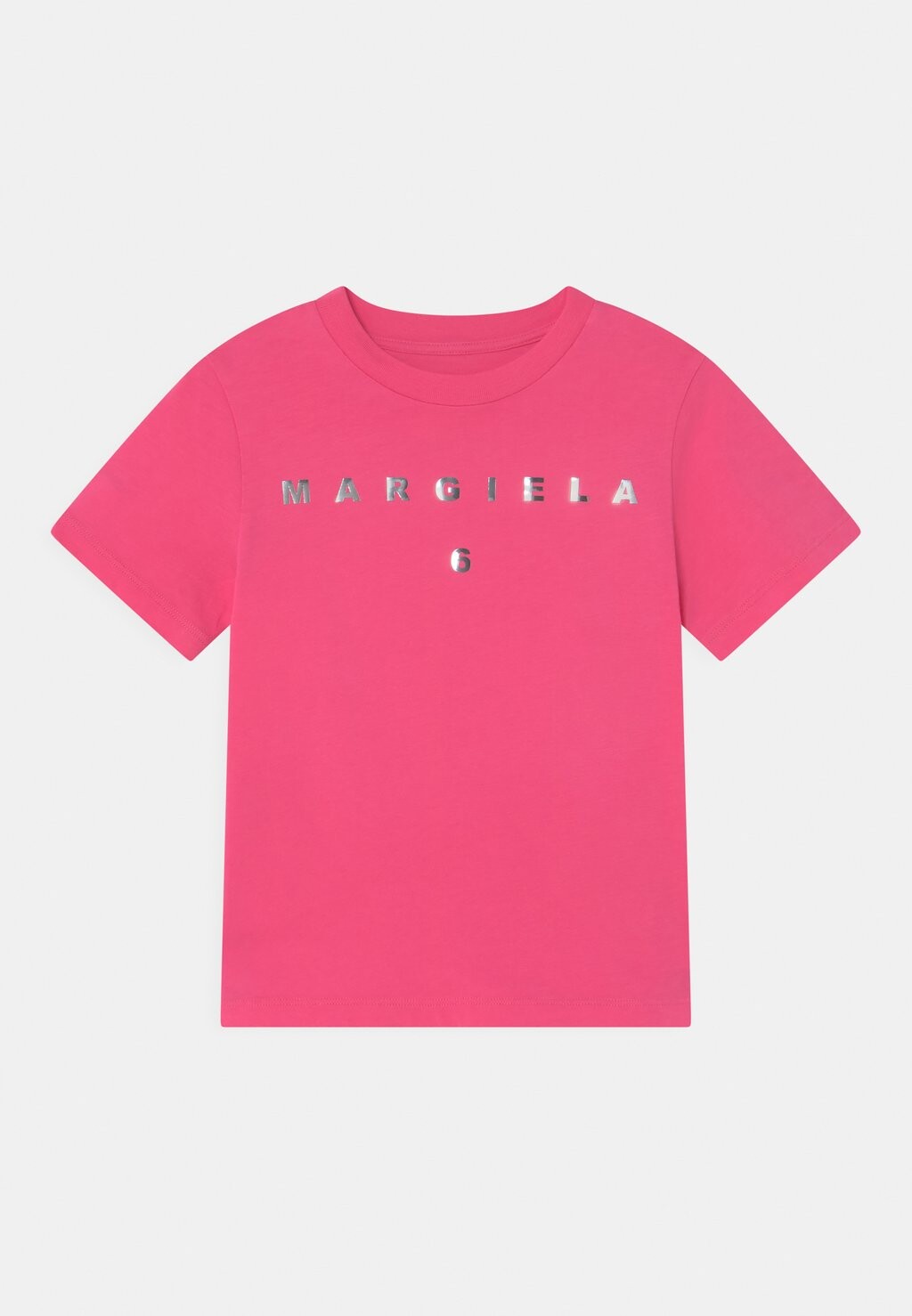 

Футболка с принтом UNISEX MM6 Maison Margiela, цвет super pink