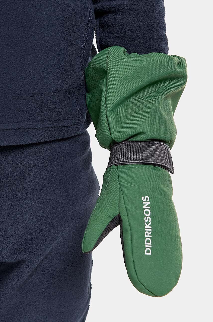 

Детские лыжные перчатки Didriksons BIGGLES MITTEN, зеленый