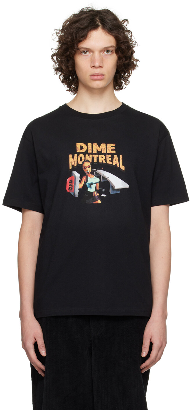 

Черная футболка Лара Dime, Черный