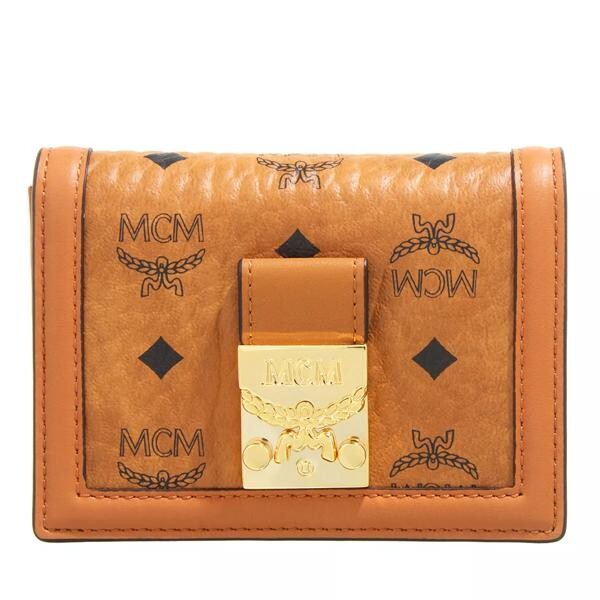 

Кошелек tracy card case mini cognac Mcm, коричневый
