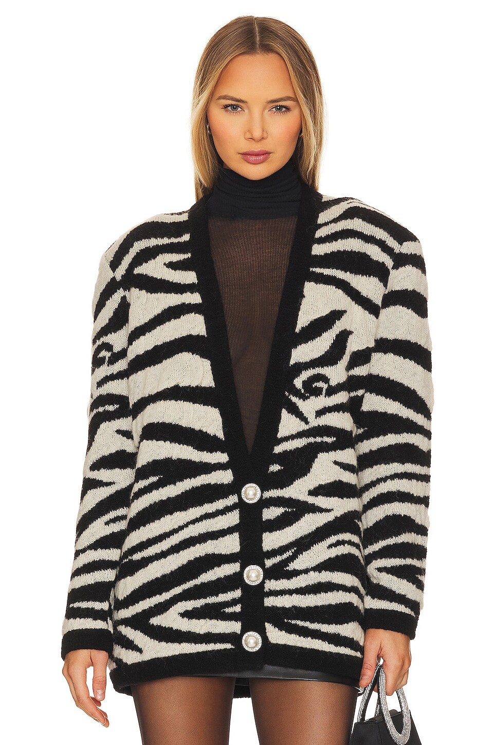 

Кардиган Ronny Kobo Blair, цвет Zebra Multi