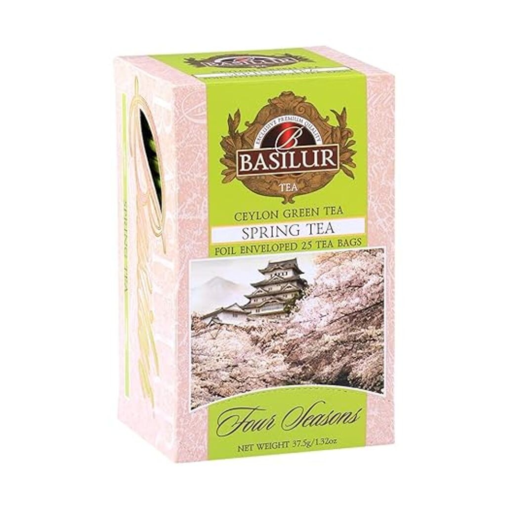 

Basilur Green Tea Зеленый чай "Весенний чай" в пакетиках