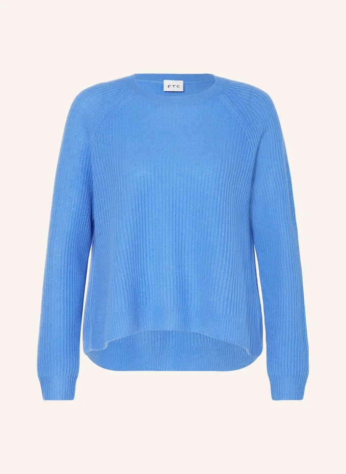 Кашемировый свитер Ftc Cashmere, синий свитер роллнек ftc cashmere темно серый