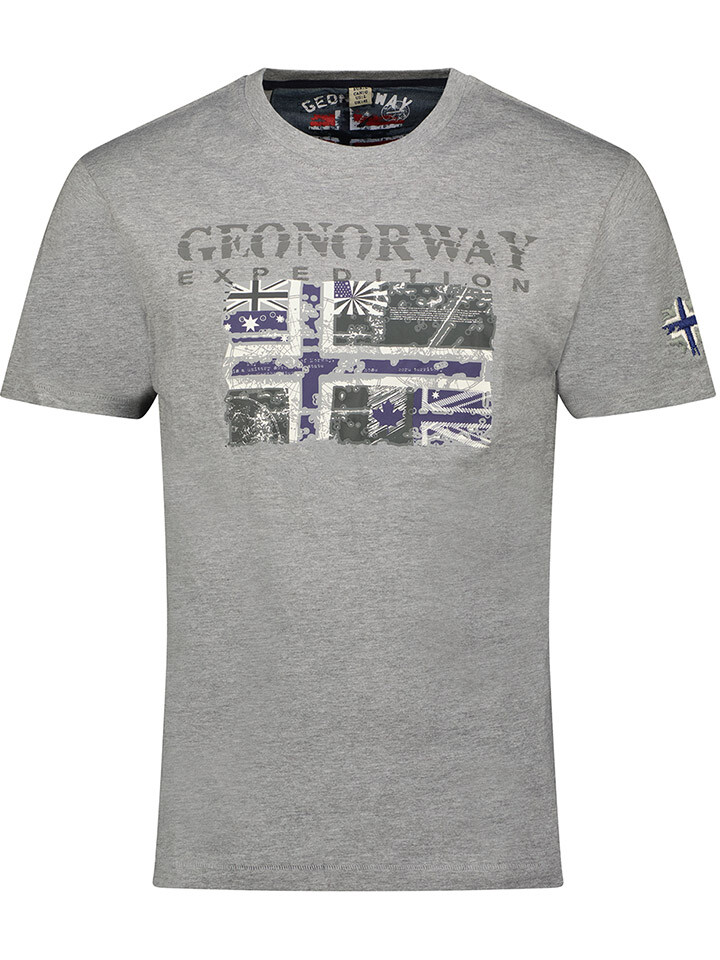 

Футболка Geographical Norway Jalon, серый