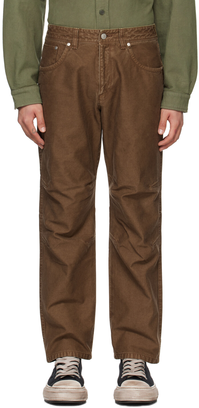 

Коричневые брюки Emilio John Elliott