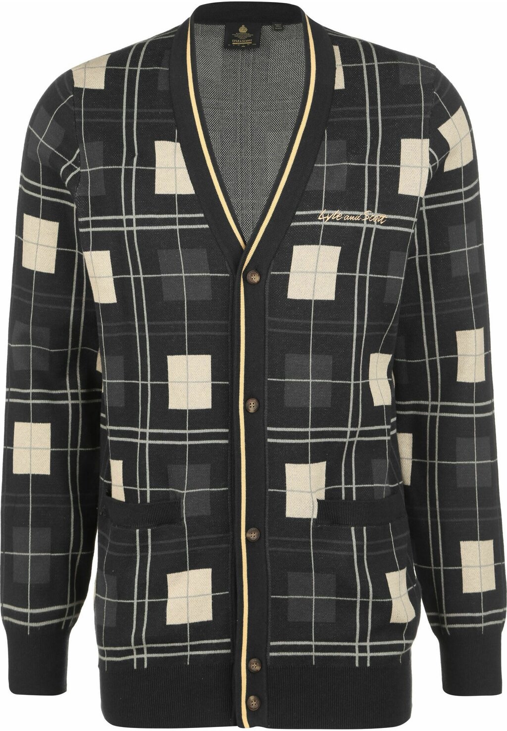 

Кардиган Lyle & Scott, синий