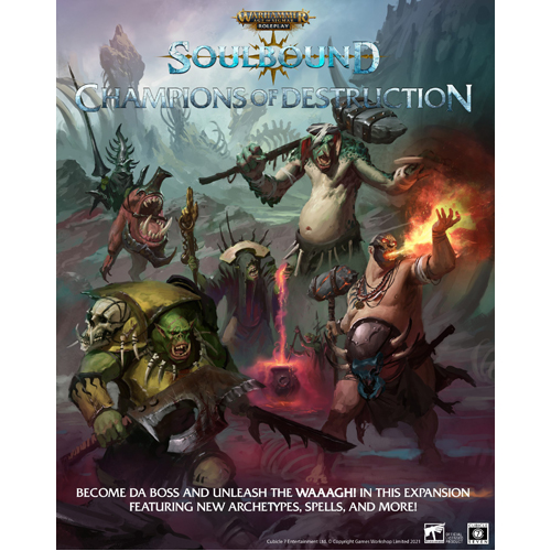 Книга Soulbound: Champions Of Destruction: Warhammer Age Of Sigmar Roleplay Games Workshop