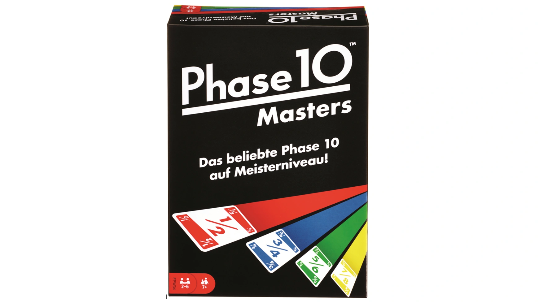 Mattel Games Phase 10 Masters, карточная игра, настольная игра, семейная игра металлическая коробка mattel games uno deluxe карточная игра настольная игра детская игра