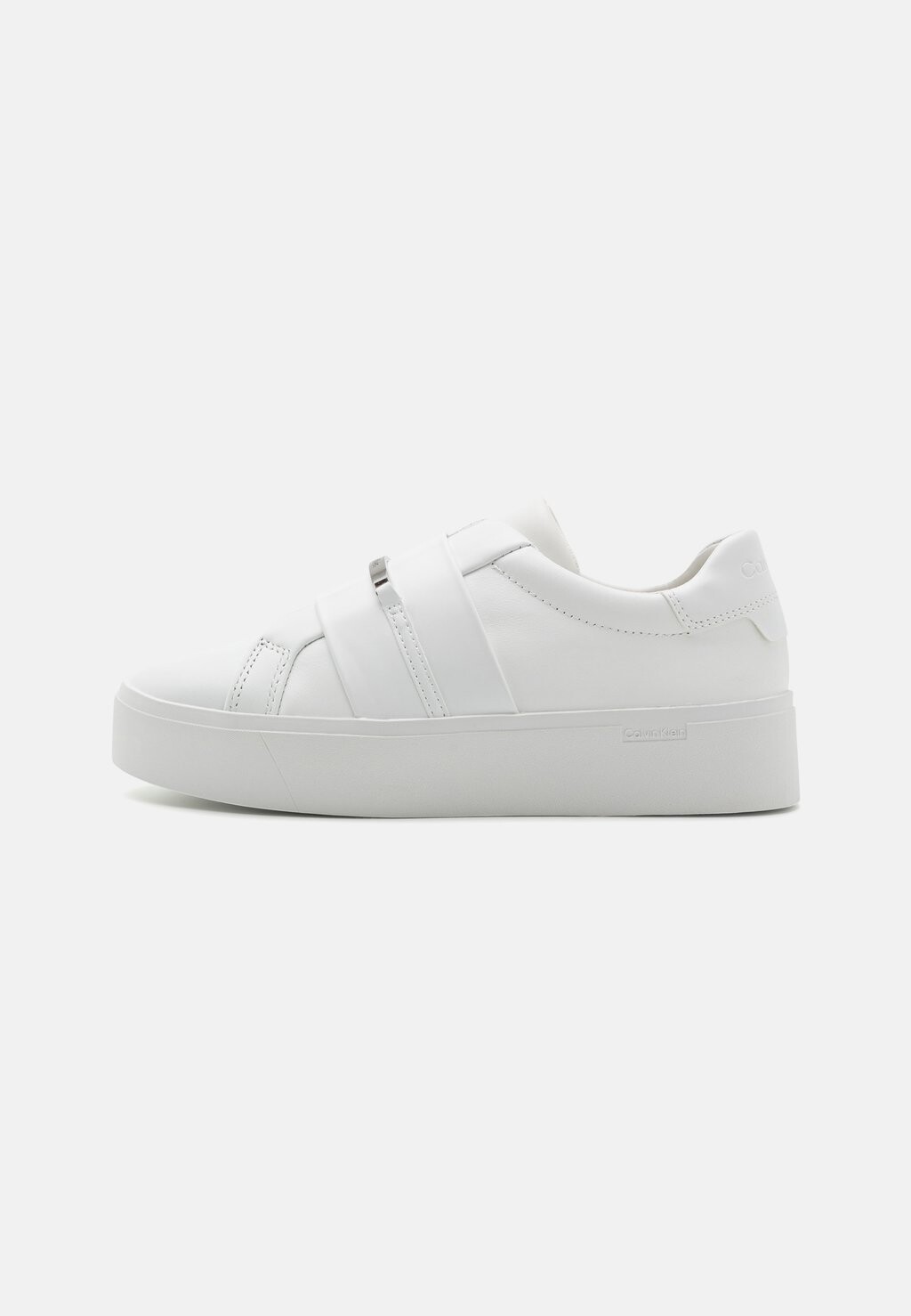 Мокасины Calvin Klein FLATFORM CUPSOLE SLIP, белый слипоны flatform cupsole slip calvin klein белый