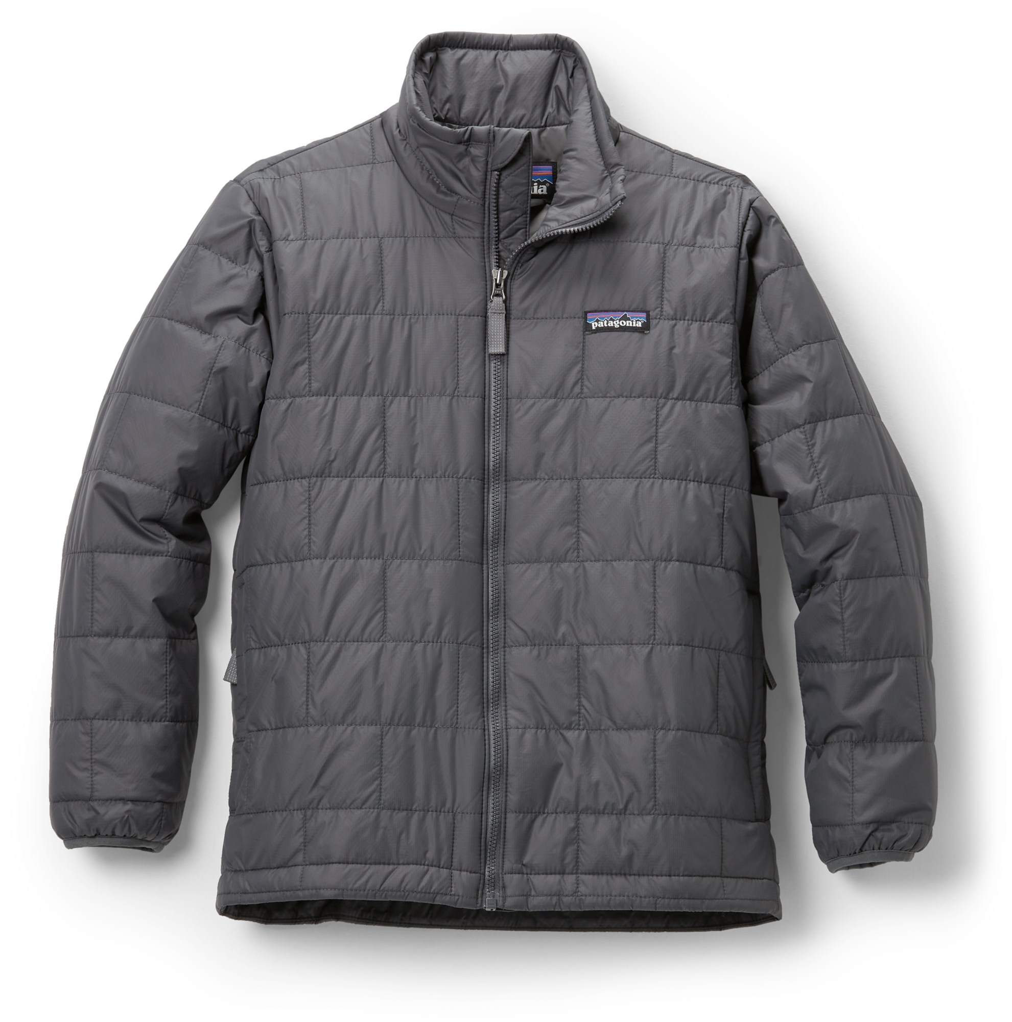 Утепленная куртка Nano Puff – для мальчиков Patagonia, серый цена и фото