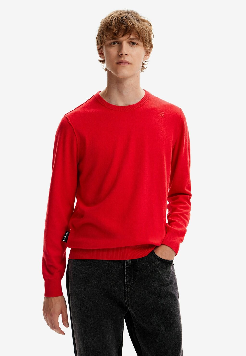 

Толстовка Plain Seams Desigual, красный
