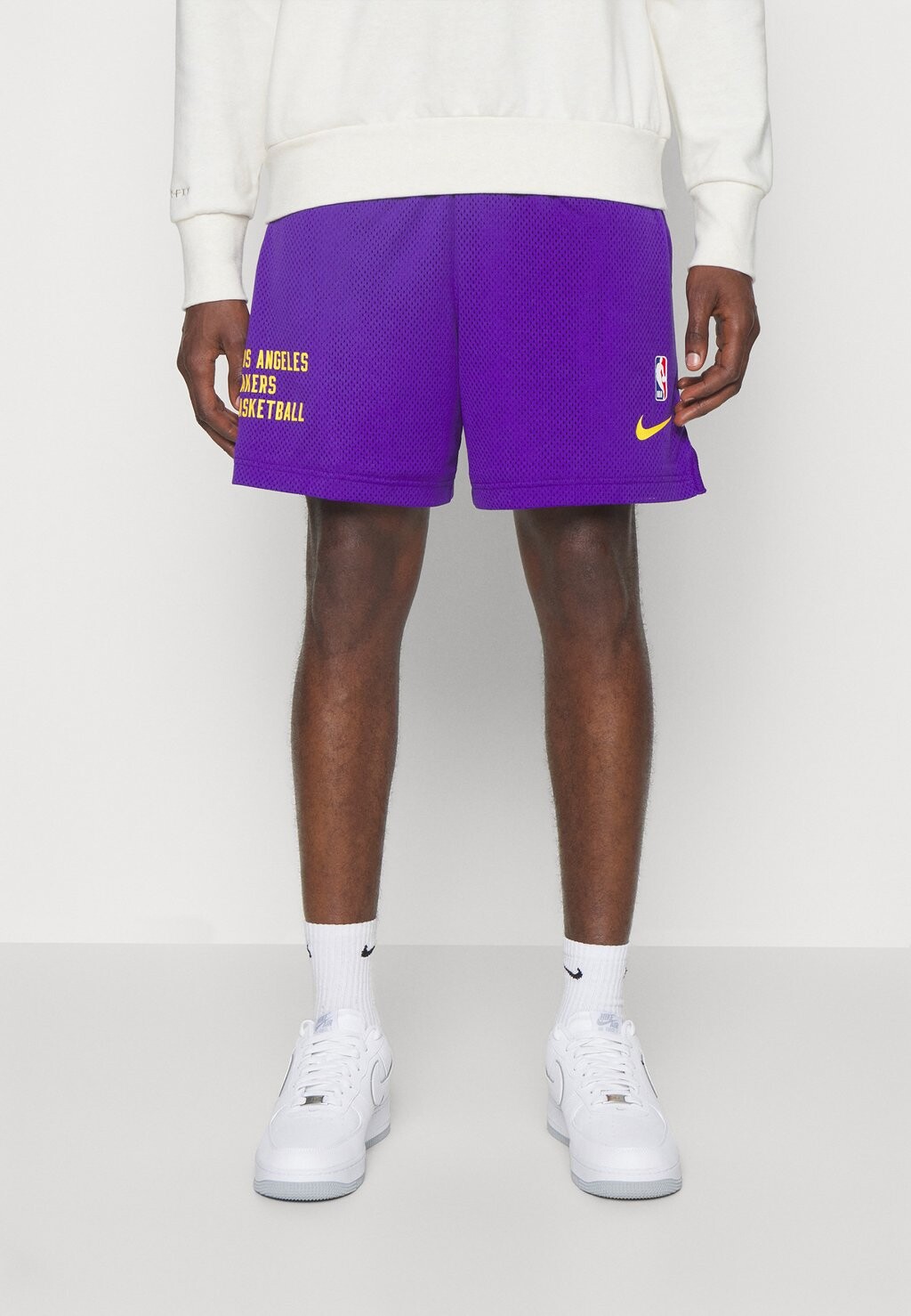 

Спортивные брюки Nike Nba Los Angeles Lakers Openhole, поле фиолетово-белое