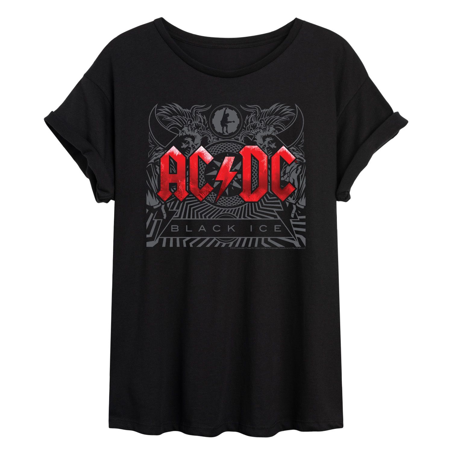 Детская футболка AC/DC Black Ice с струящимся рисунком Licensed Character футболка ac dc black ice